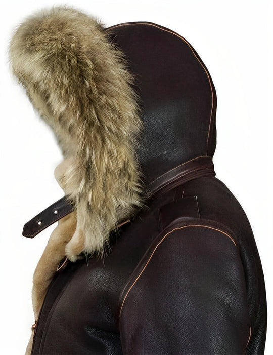 Lars | Klassische Winterjacke aus Leder