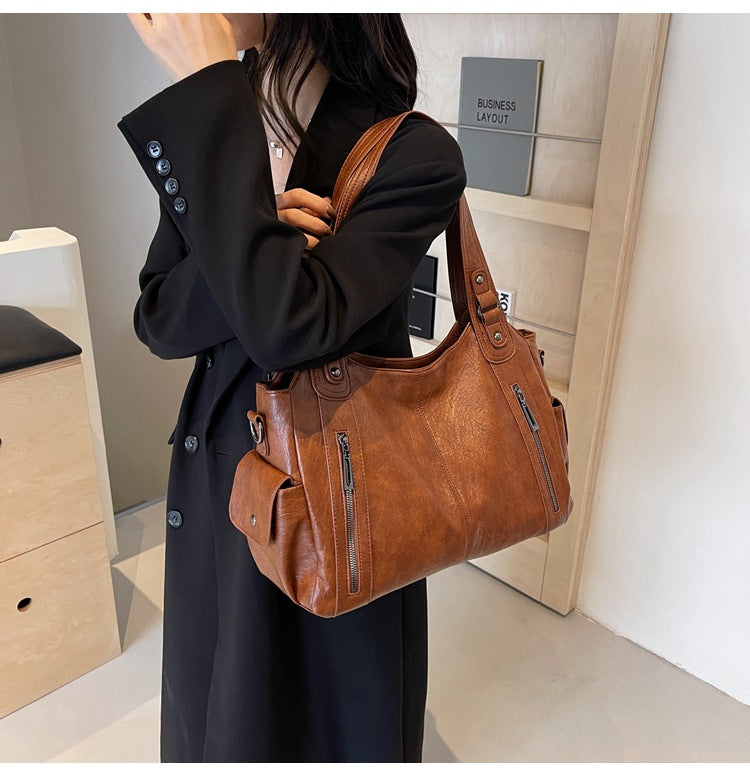 Marietta™ – Zeitlose Leder-Tote Tasche