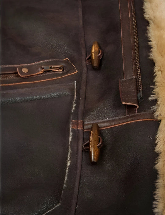 Lars | Klassische Winterjacke aus Leder