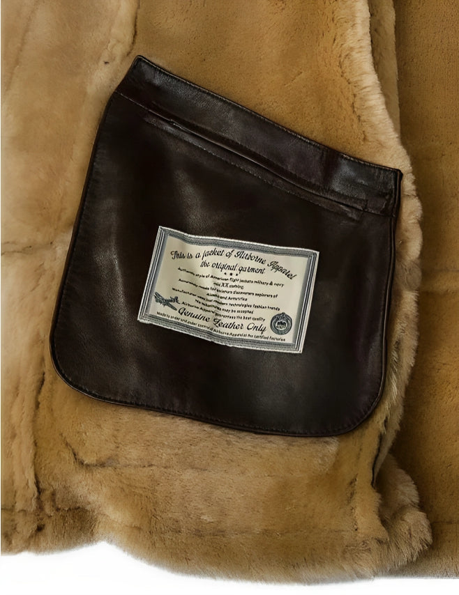 Lars | Klassische Winterjacke aus Leder