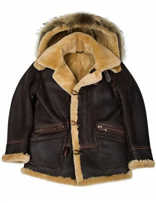 Lars | Klassische Winterjacke aus Leder