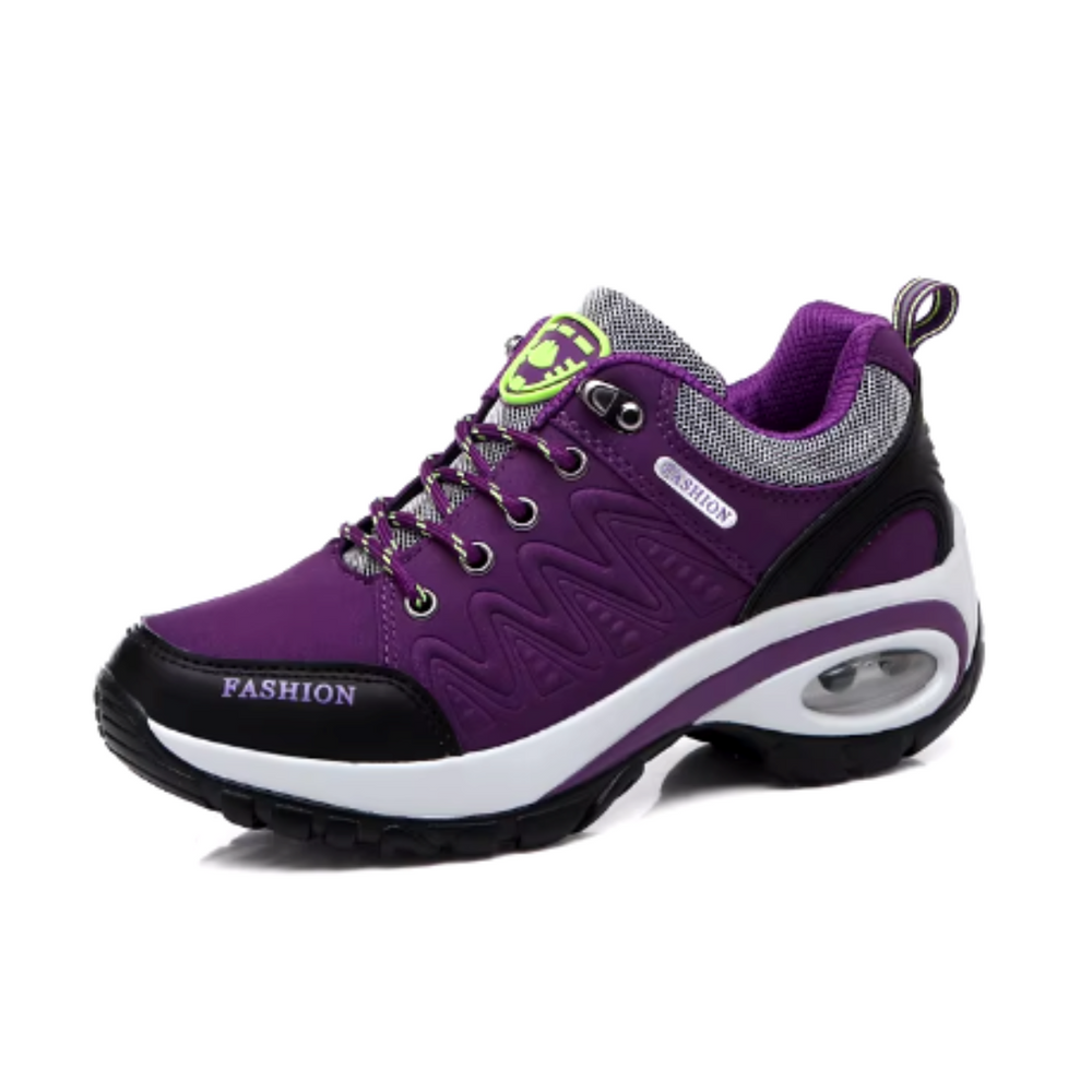 JanaTrek - Damen Wildleder Plattform Wanderschuhe