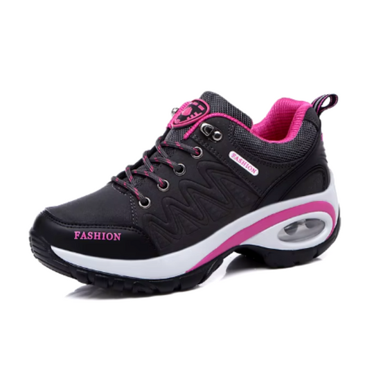 JanaTrek - Damen Wildleder Plattform Wanderschuhe