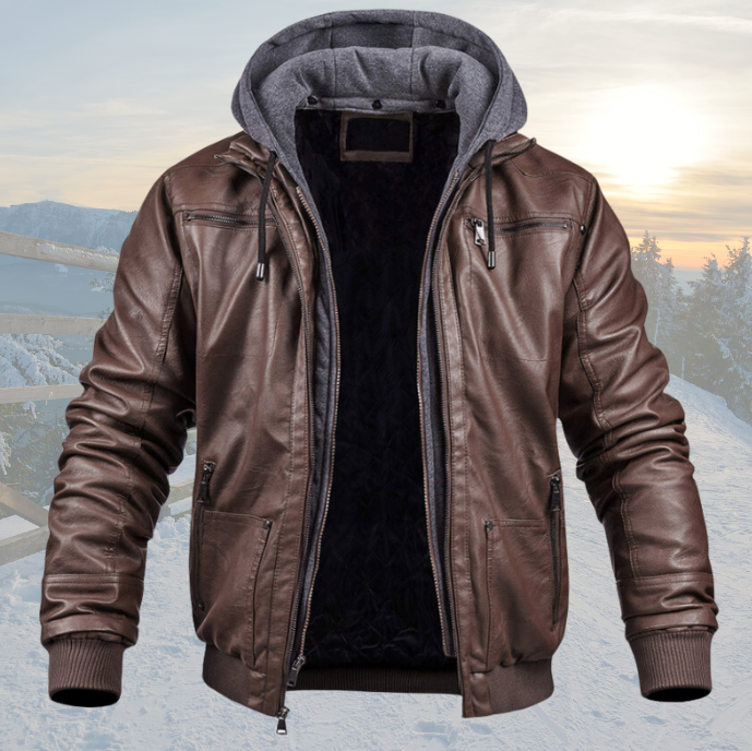 Lukas Winterjacke aus Leder