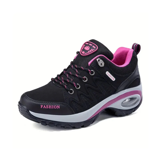 JanaTrek - Damen Wildleder Plattform Wanderschuhe