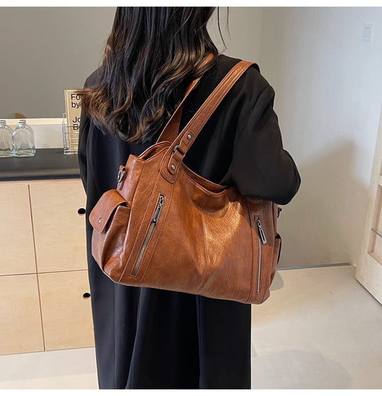Marietta™ – Zeitlose Leder-Tote Tasche