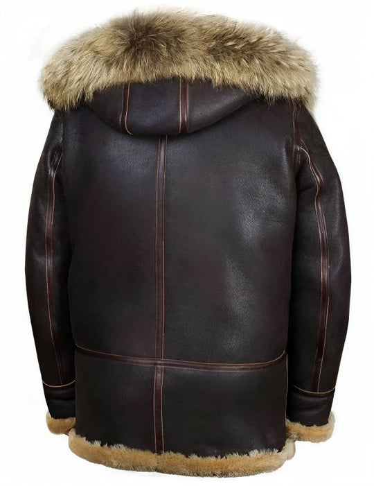 Lars | Klassische Winterjacke aus Leder