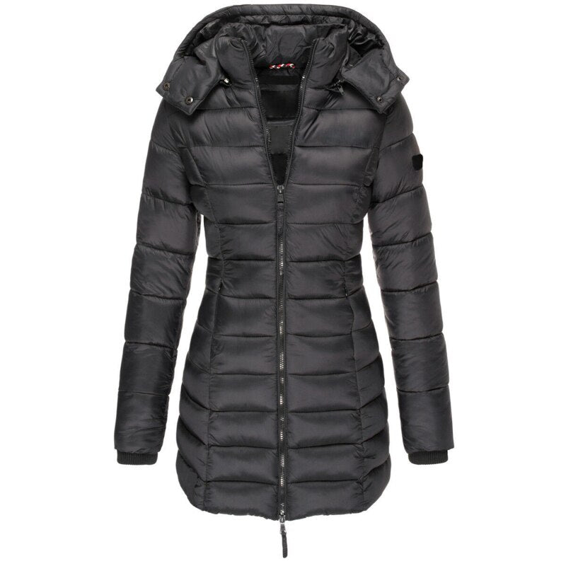 Laura™ | Lange Daunenjacke