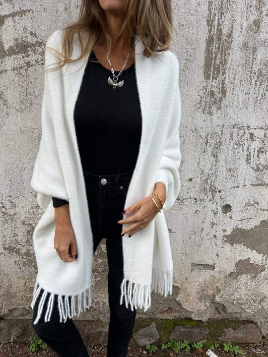 Amelie™ | Eleganter Wickelpullover mit langen Ärmeln