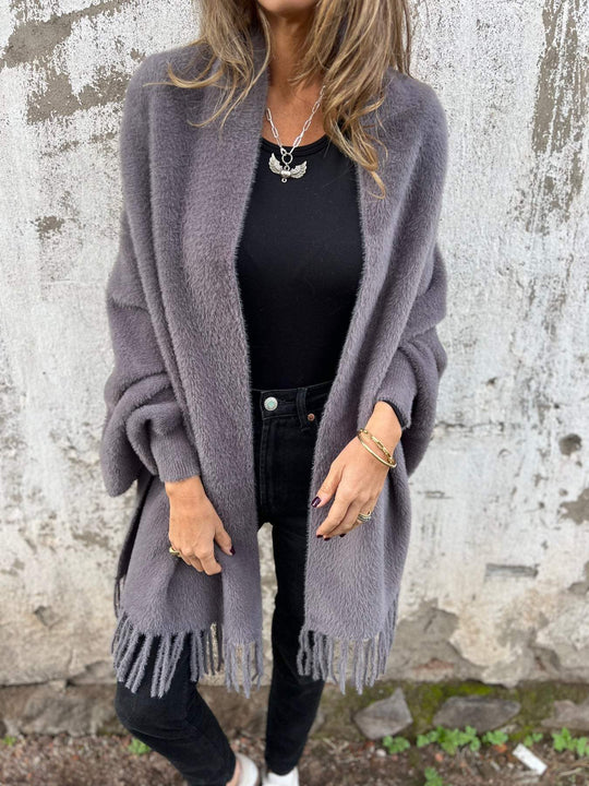 Amelie™ | Eleganter Wickelpullover mit langen Ärmeln