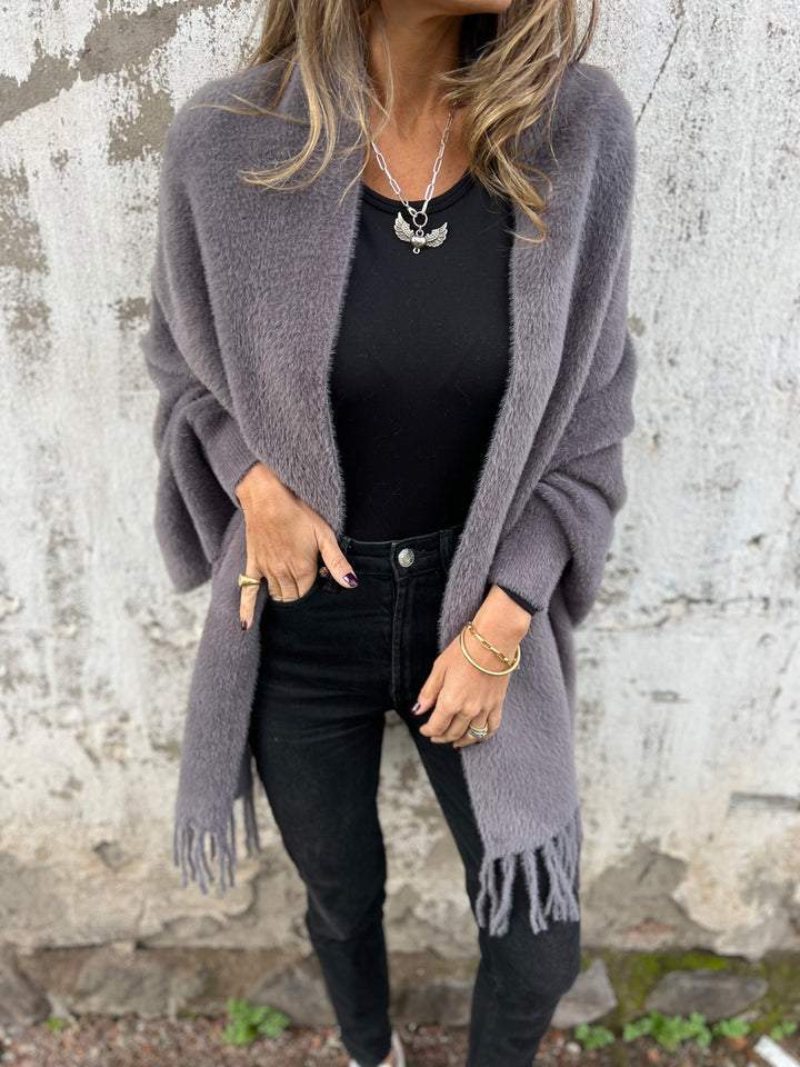 Amelie™ | Eleganter Wickelpullover mit langen Ärmeln