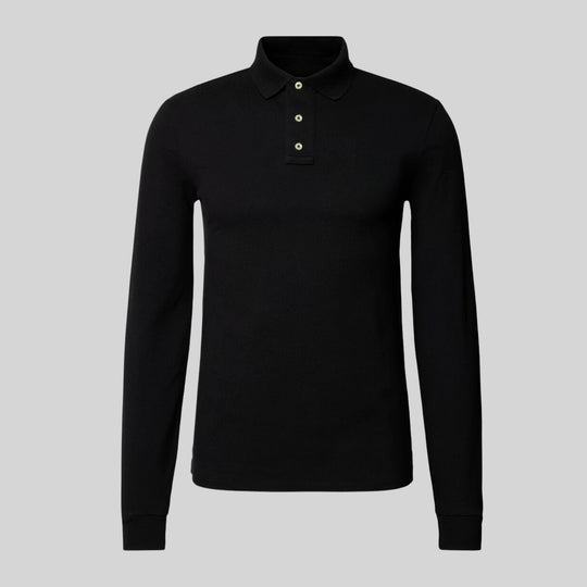 Friedrich | Lässiges Langarm-Polo